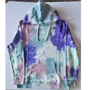 FILA Aerolynn Tie Dye Sweatshirt Hoodie Women's XS NWT
